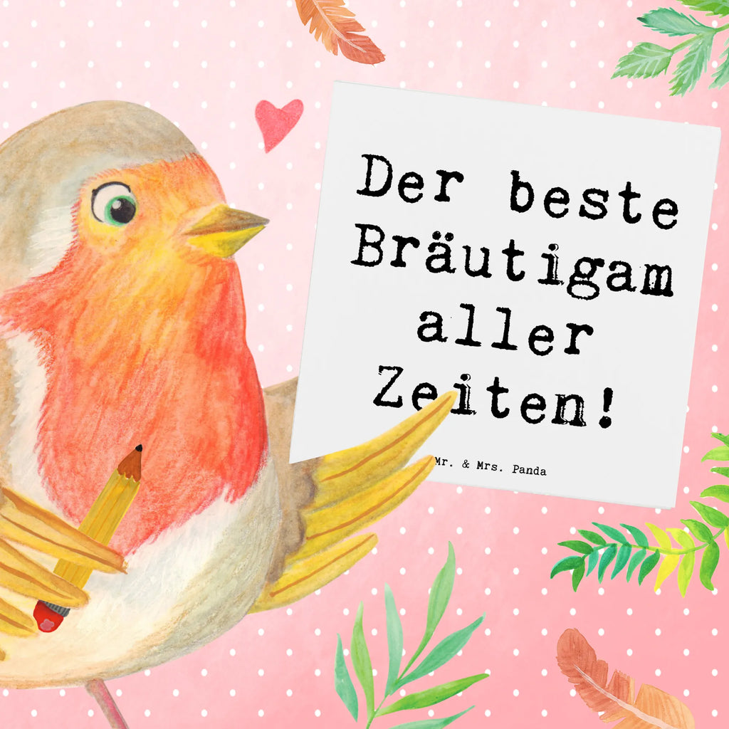 Deluxe Card Saying Der beste Bräutigam aller Zeiten! Karte, Hochzeitskarte, Glückwunschkarte, Geburtstagskarte, Einladungskarte, Hochwertige Grußkarte, Grußkarte, Klappkarte, Hochwertige Klappkarte, Hochzeit, Hochzeitsgeschenk, Ehe, Hochzeitsfeier, Trauung, Trauungsgeschenk, Verlobungsfeier, Verlobungsgeschenk, Hochzeitsgeschenkideen, Hochzeitsgeschenke für Brautpaar