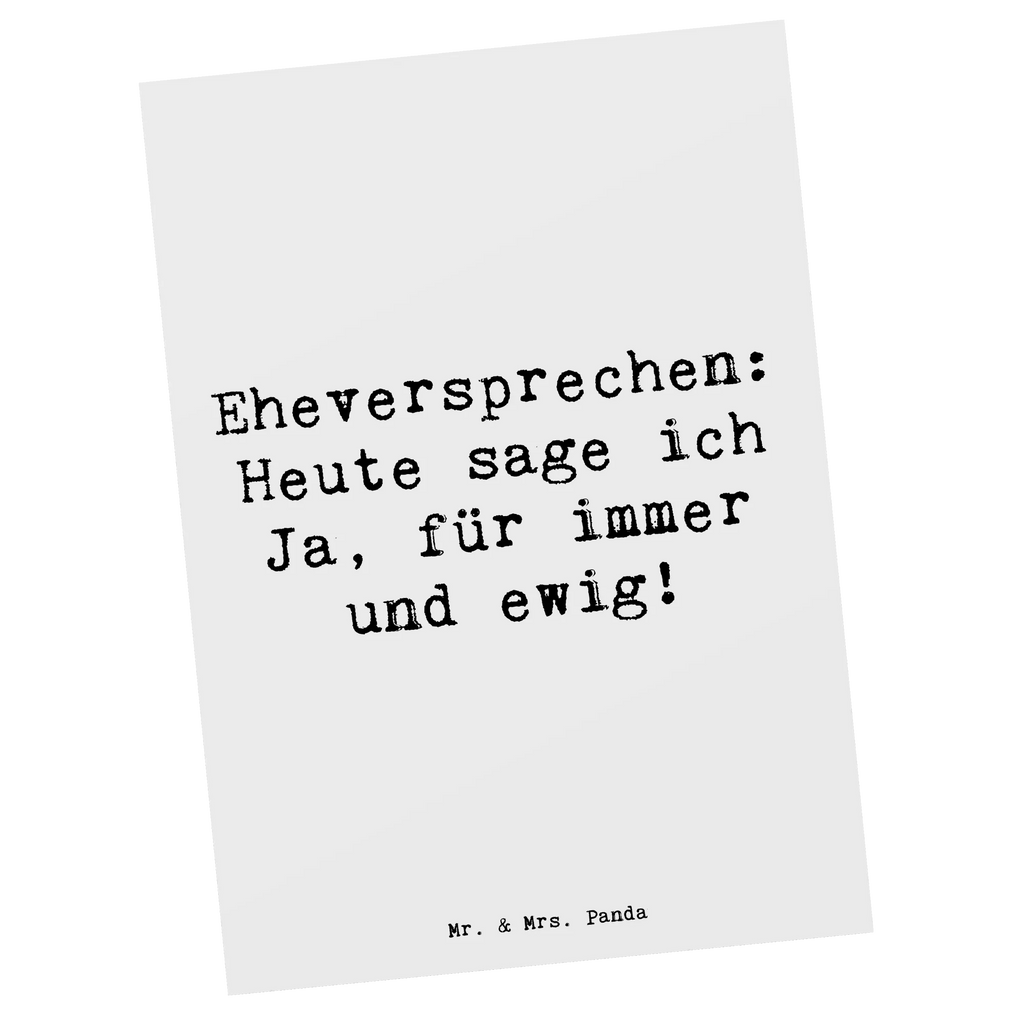 Postkarte Spruch Eheversprechen für immer einzelkarte, Ansichtskarten, Fotokarte, Designkarte, spruchkarte, Postkarte, kunstkarte, Ansichtskarte, Grußkarte, Kunstkarten, Postkarten, bildkarte, Motivkarte, Hochzeitsgeschenke für Brautpaar, Hochzeitsgeschenkideen, Hochzeitsfeier, Verlobungsfeier, Verlobungsgeschenk, Hochzeitsgeschenk, Trauung, Ehe, Hochzeitskarte, Hochzeit, Trauungsgeschenk