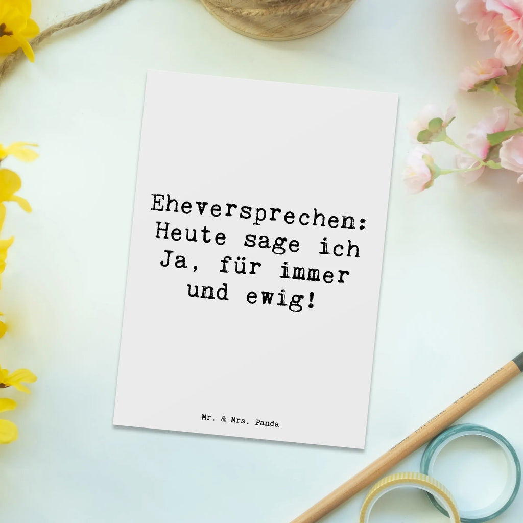 Postkarte Spruch Eheversprechen für immer einzelkarte, Ansichtskarten, Fotokarte, Designkarte, spruchkarte, Postkarte, kunstkarte, Ansichtskarte, Grußkarte, Kunstkarten, Postkarten, bildkarte, Motivkarte, Hochzeitsgeschenke für Brautpaar, Hochzeitsgeschenkideen, Hochzeitsfeier, Verlobungsfeier, Verlobungsgeschenk, Hochzeitsgeschenk, Trauung, Ehe, Hochzeitskarte, Hochzeit, Trauungsgeschenk