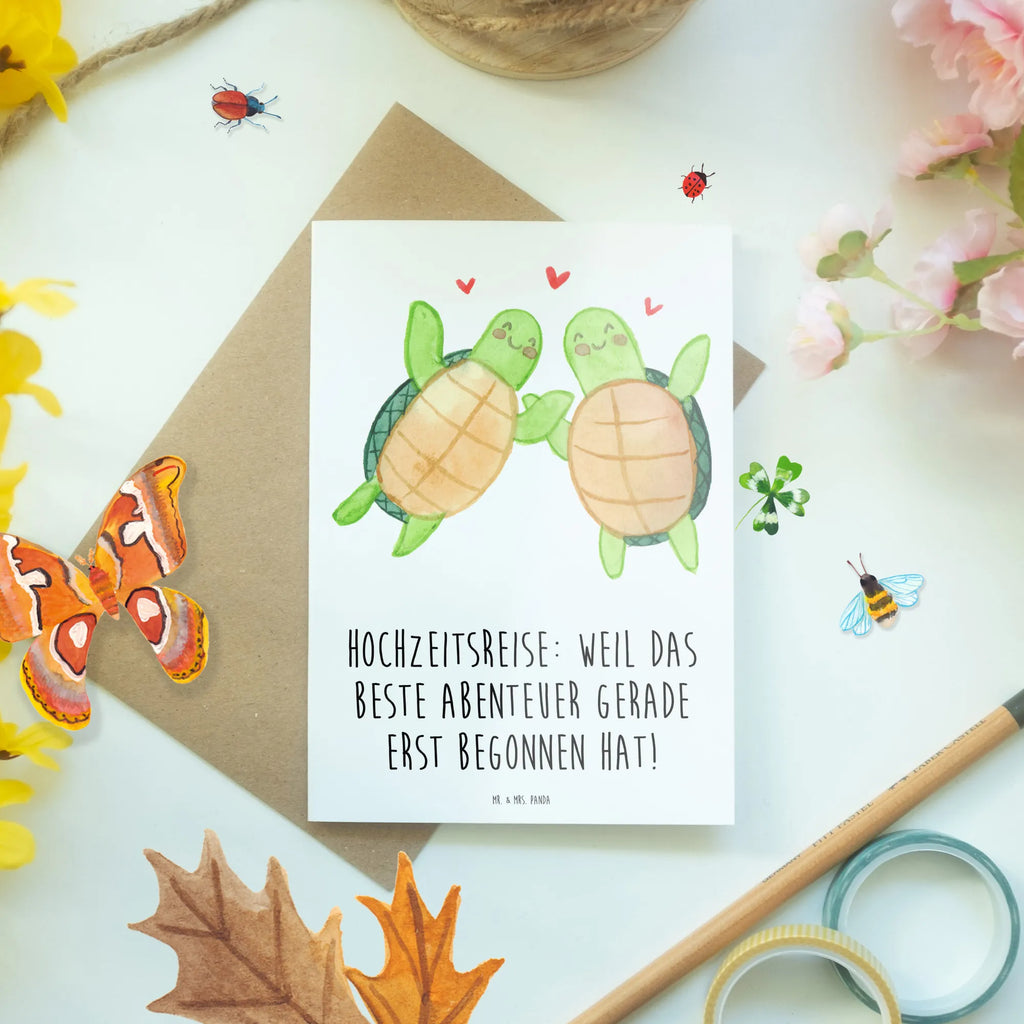 Greetings card Hochzeitsreise: Weil das beste Abenteuer gerade erst begonnen hat! Grußkarte, Karte, Hochzeitskarte, Glückwunschkarte, Klappkarte, Einladungskarte, Ansichtskarten, Geburtstagskarte, Hochzeit, Hochzeitsgeschenk, Ehe, Hochzeitsfeier, Trauung, Trauungsgeschenk, Verlobungsfeier, Verlobungsgeschenk, Hochzeitsgeschenkideen, Hochzeitsgeschenke für Brautpaar
