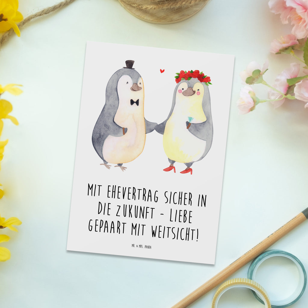 Postcard Mit Ehevertrag sicher in die Zukunft - Liebe gepaart mit Weitsicht! Karte, Einladungskarten Geburtstag, Einladung, Einladungskarte, Ansichtskarte, Dankeskarte, Geschenkkarte, Geburtstagskarte, Einladung Geburtstag, Grußkarte, Postkarte, Ansichtskarten, Hochzeit, Hochzeitsgeschenk, Ehe, Hochzeitsfeier, Trauung, Trauungsgeschenk, Hochzeitskarte, Verlobungsfeier, Verlobungsgeschenk, Hochzeitsgeschenkideen, Hochzeitsgeschenke für Brautpaar