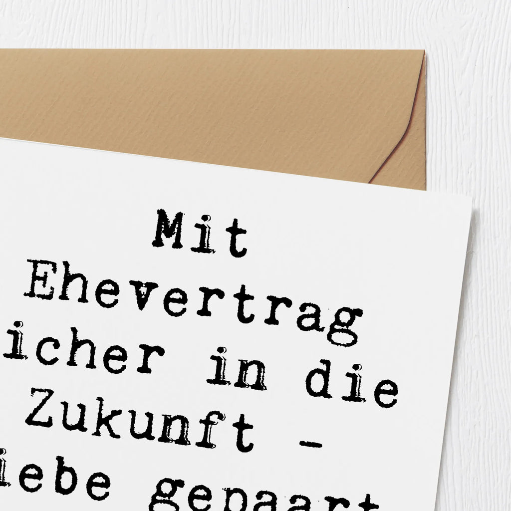 Deluxe Karte Spruch Ehevertrag Zukunft Hochzeitskarte, Klappkarte, Karte, Grußkarte, Hochwertige Grußkarte, Geburtstagskarte, Glückwunschkarte, Hochwertige Klappkarte, Einladungskarte, Hochzeit, Hochzeitsgeschenk, Ehe, Hochzeitsfeier, Trauung, Trauungsgeschenk, Verlobungsfeier, Verlobungsgeschenk, Hochzeitsgeschenkideen, Hochzeitsgeschenke für Brautpaar