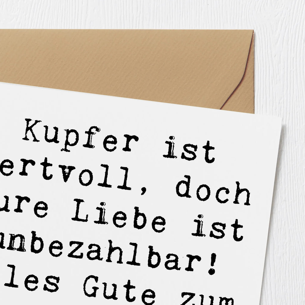Deluxe Karte Spruch 7. Hochzeitstag Kupferhochzeit Hochwertige Klappkarte, Hochzeitskarte, Einladungskarte, Grußkarte, Klappkarte, Geburtstagskarte, Karte, Glückwunschkarte, Hochwertige Grußkarte, Hochzeit, Hochzeitsgeschenk, Ehe, Hochzeitsfeier, Trauung, Trauungsgeschenk, Verlobungsfeier, Verlobungsgeschenk, Hochzeitsgeschenkideen, Hochzeitsgeschenke für Brautpaar