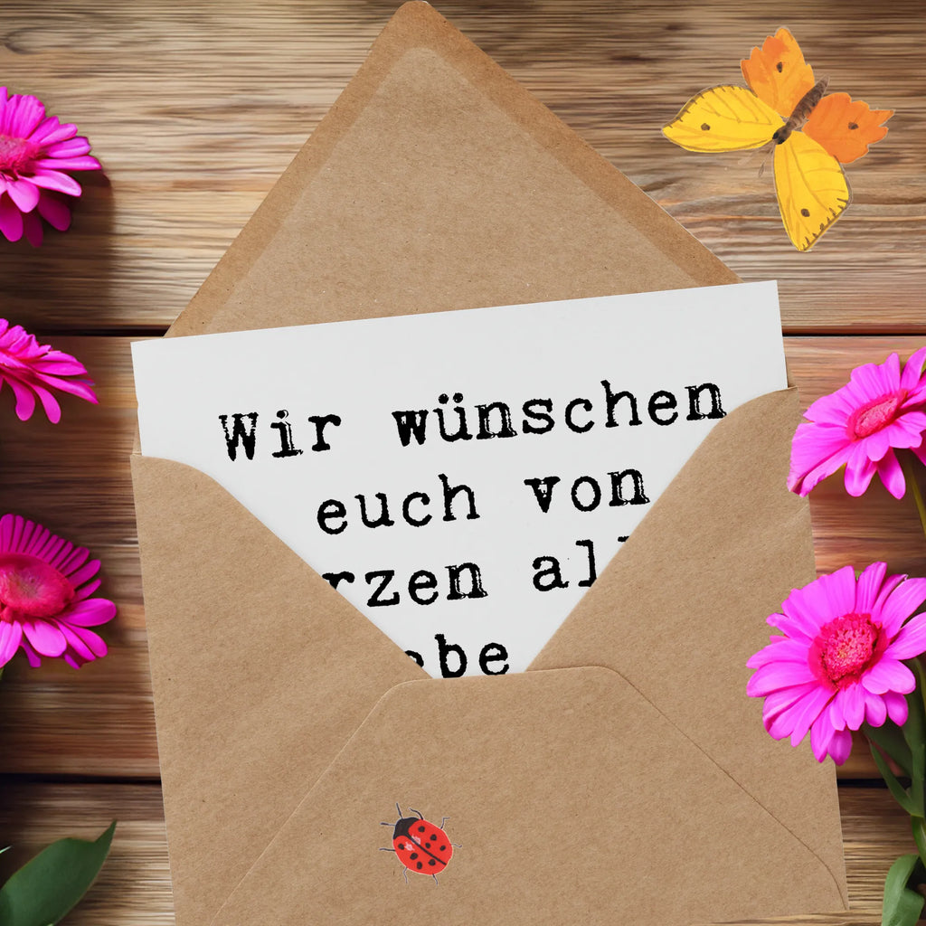 Deluxe Card Saying Wir wünschen euch von Herzen alles Liebe zum neunten Hochzeitstag! Hochwertige Klappkarte, Hochwertige Grußkarte, Einladungskarte, Grußkarte, Glückwunschkarte, Karte, Geburtstagskarte, Hochzeitskarte, Klappkarte, Hochzeit, Hochzeitsgeschenk, Ehe, Hochzeitsfeier, Trauung, Trauungsgeschenk, Verlobungsfeier, Verlobungsgeschenk, Hochzeitsgeschenkideen, Hochzeitsgeschenke für Brautpaar
