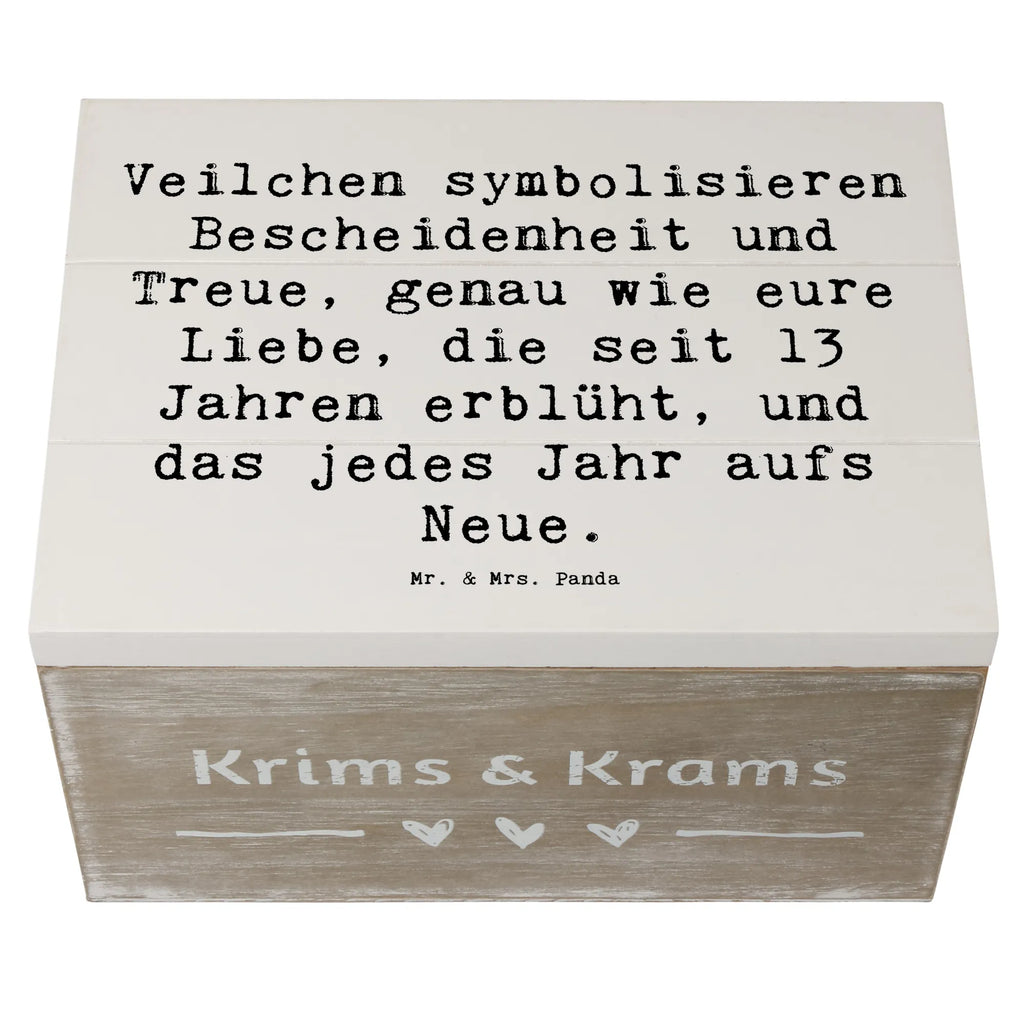 Holzkiste Spruch 13. Hochzeitstag Veilchenhochzeit XXL, Dekokiste, Aufbewahrungsbox, Schatulle, Kiste, Schatzkiste, Geschenkbox, Erinnerungsbox, Holzkiste, Truhe, Erinnerungskiste, Geschenkdose, Hochzeit, Hochzeitsgeschenk, Ehe, Hochzeitsfeier, Trauung, Trauungsgeschenk, Hochzeitskarte, Verlobungsfeier, Verlobungsgeschenk, Hochzeitsgeschenkideen, Hochzeitsgeschenke für Brautpaar