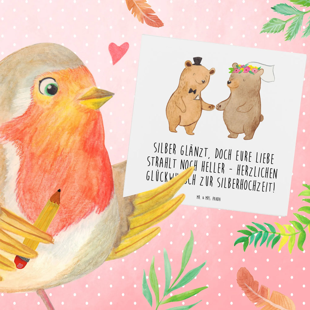 Deluxe Card Silber glänzt, doch eure Liebe strahlt noch heller - Herzlichen Glückwunsch zur Silberhochzeit! Einladungskarte, Hochwertige Klappkarte, Glückwunschkarte, Karte, Hochzeitskarte, Hochwertige Grußkarte, Klappkarte, Grußkarte, Geburtstagskarte, Hochzeit, Hochzeitsgeschenk, Ehe, Hochzeitsfeier, Trauung, Trauungsgeschenk, Verlobungsfeier, Verlobungsgeschenk, Hochzeitsgeschenkideen, Hochzeitsgeschenke für Brautpaar