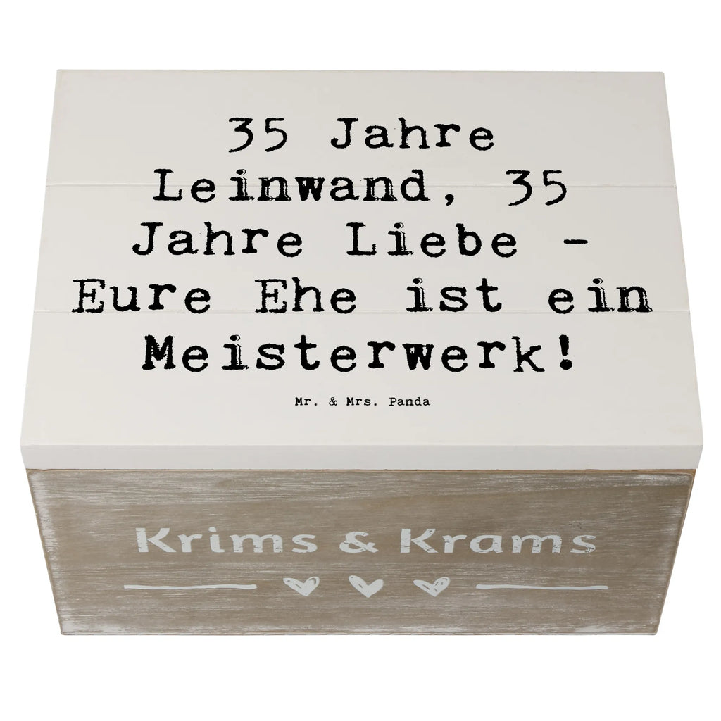 Holzkiste Spruch 35. Hochzeitstag Leinwandhochzeit Geschenkbox, Kiste, Truhe, Holzkiste, Geschenkdose, Schatulle, Dekokiste, Erinnerungsbox, Aufbewahrungsbox, Erinnerungskiste, Schatzkiste, XXL, Hochzeit, Hochzeitsgeschenk, Ehe, Hochzeitsfeier, Trauung, Trauungsgeschenk, Hochzeitskarte, Verlobungsfeier, Verlobungsgeschenk, Hochzeitsgeschenkideen, Hochzeitsgeschenke für Brautpaar