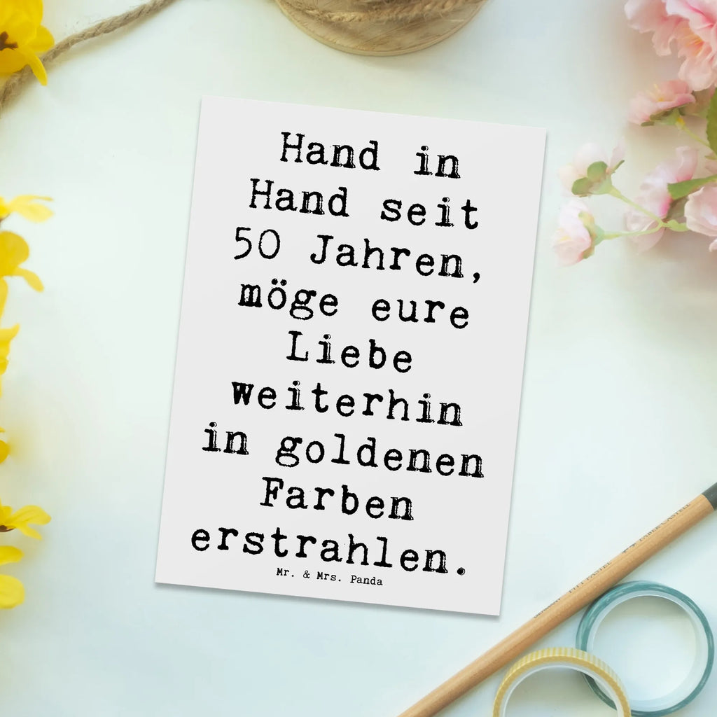 Postkarte Spruch 50. Hochzeitstag Goldene Hochzeit Postkarte, Karte, Einladungskarte, Ansichtskarten, Dankeskarte, Geschenkkarte, Ansichtskarte, Geburtstagskarte, Einladungskarten Geburtstag, Einladung, Einladung Geburtstag, Grußkarte, Hochzeit, Hochzeitsgeschenk, Ehe, Hochzeitsfeier, Trauung, Trauungsgeschenk, Hochzeitskarte, Verlobungsfeier, Verlobungsgeschenk, Hochzeitsgeschenkideen, Hochzeitsgeschenke für Brautpaar