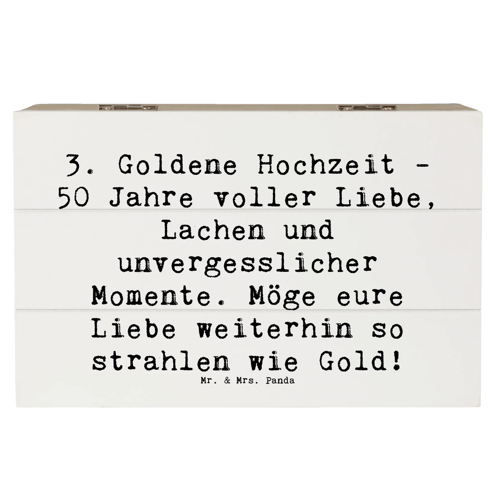 Wooden chest Saying 3. Goldene Hochzeit - 50 Jahre voller Liebe, Lachen und unvergesslicher Momente. Möge eure Liebe weiterhin so strahlen wie Gold! Holzkiste, Kiste, Schatzkiste, Truhe, Schatulle, XXL, Erinnerungsbox, Erinnerungskiste, Dekokiste, Aufbewahrungsbox, Geschenkbox, Geschenkdose, Hochzeit, Hochzeitsgeschenk, Ehe, Hochzeitsfeier, Trauung, Trauungsgeschenk, Hochzeitskarte, Verlobungsfeier, Verlobungsgeschenk, Hochzeitsgeschenkideen, Hochzeitsgeschenke für Brautpaar