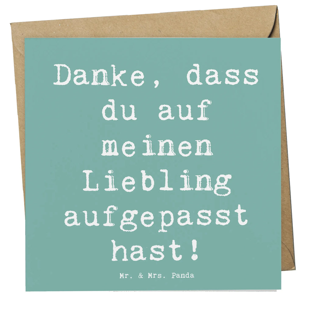 Deluxe Karte Spruch Dank an Hundesitter Glückwunschkarte, Klappkarte, Hochzeitskarte, Einladungskarte, Karte, Geburtstagskarte, Hochwertige Klappkarte, Grußkarte, Hochwertige Grußkarte
