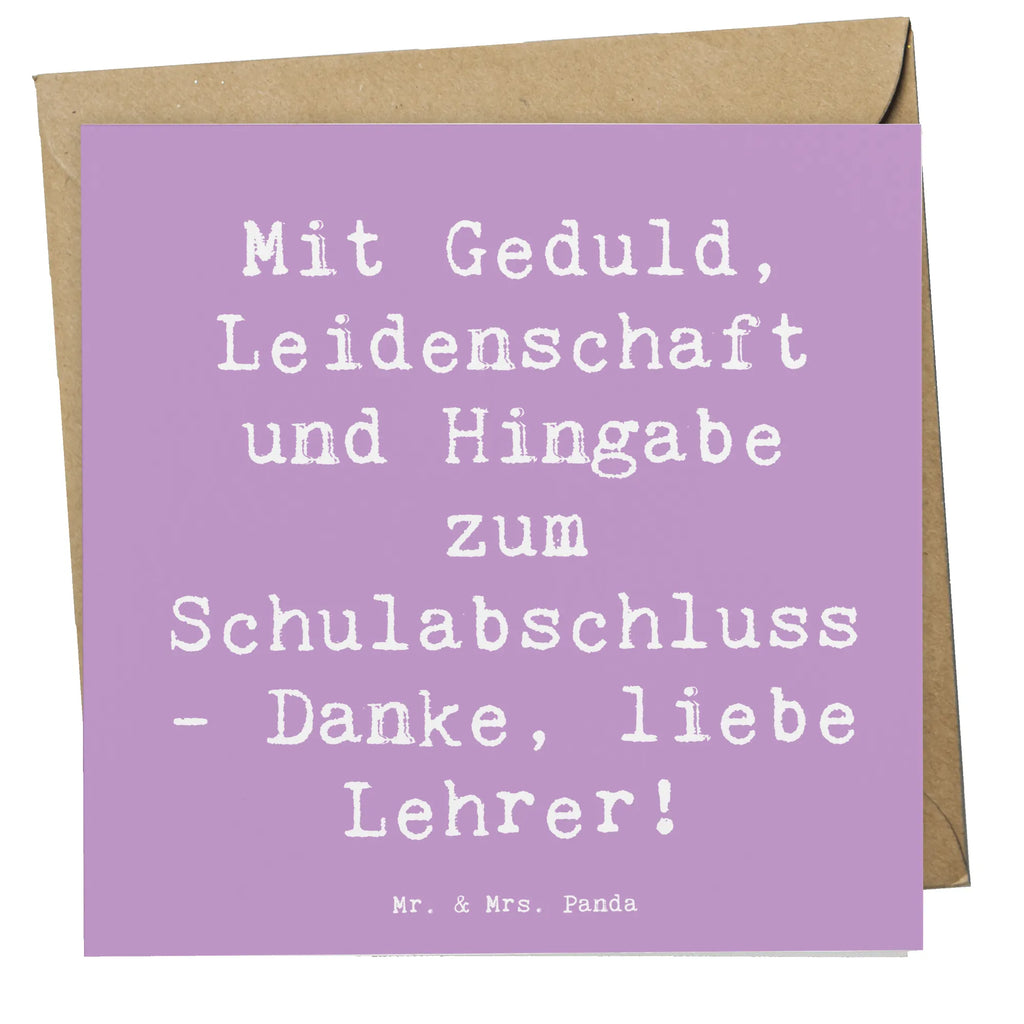 Deluxe Karte Spruch Danke Lehrer Glückwunschkarte, Einladungskarte, Hochwertige Grußkarte, Geburtstagskarte, Karte, Grußkarte, Hochzeitskarte, Klappkarte, Hochwertige Klappkarte