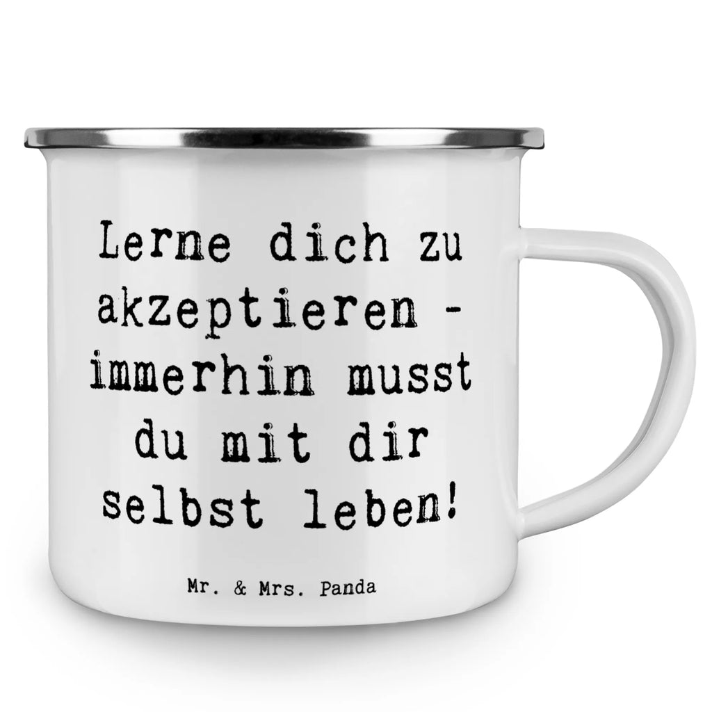 Enamel camping mug Saying Lerne dich zu akzeptieren - immerhin musst du mit dir selbst leben! Camping Tasse Emaille, Campingtasse, Blechtasse, Edelstahl Trinkbecher, Blechtasse Outdoor, Emaille Becher Camping, Metall Tasse, Metalltasse, Trinkbecher, Metalltasse für Camping, Emaille Tasse, Outdoor Tasse, Emaille Tasse Camping, Camping Tassen Emaille, Blechtassen, Camping Tasse Metall, Campingtassen, Camping Becher, Outdoor Becher, Camping Tassen, Tasse Camping, Camping Becher Edelstahl, Campingbecher, Emaille Trinkbecher, Emailletasse, Emaille Tassen, Tasse Emaille, Emaille Campingbecher, Emaille Becher, Kaffee Blechtasse