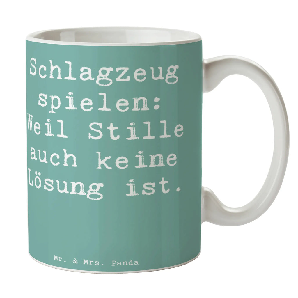 Tasse Spruch Schlagzeug Magie Kaffeetasse, Keramiktasse, Teetasse, Geschenktasse, Bürotasse, Tasse mit Motiven, Tasse mit Zitaten, Porzellantasse, Tasse, Instrumente, Geschenke Musiker, Musikliebhaber