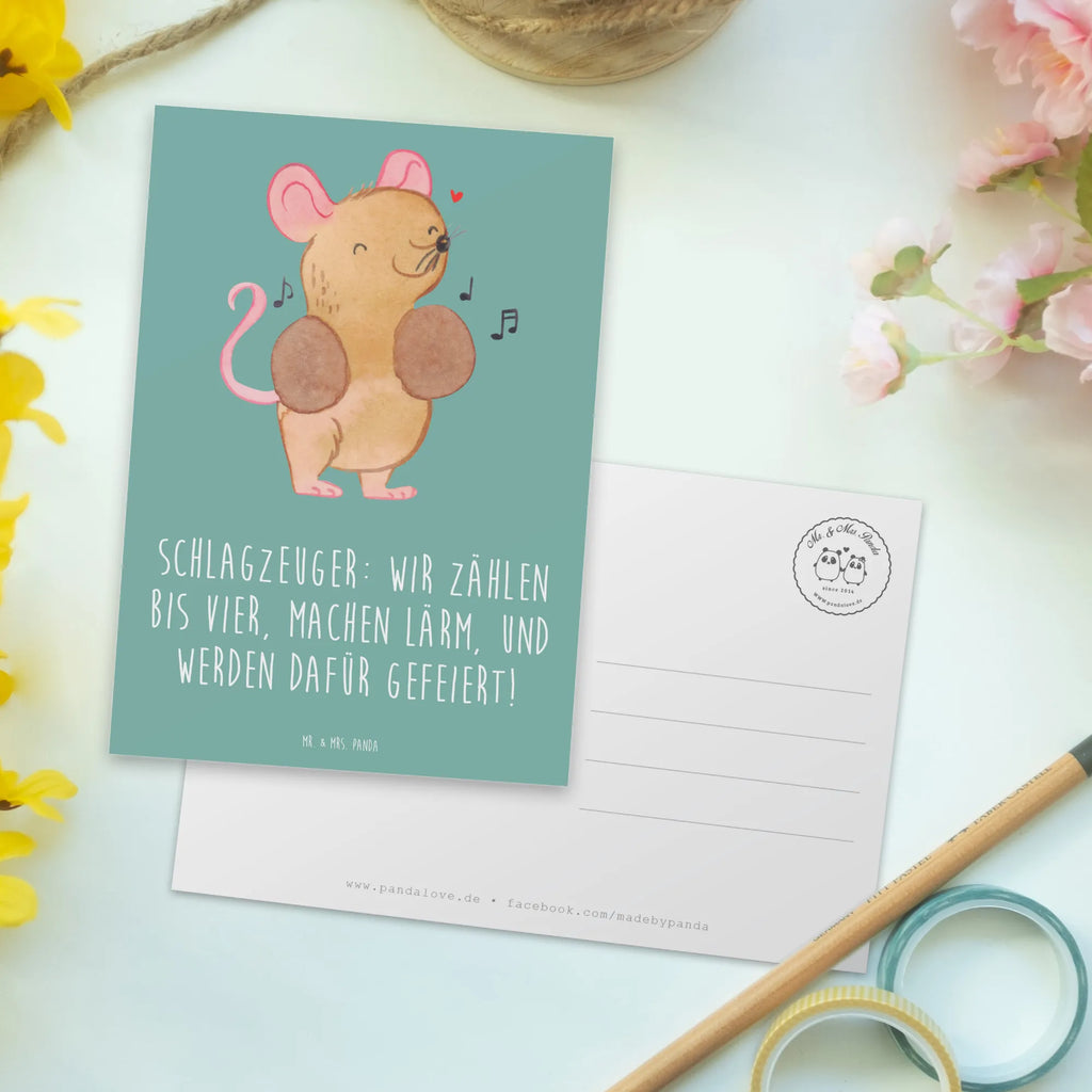 Postcard Schlagzeuger: Wir zählen bis vier, machen Lärm, und werden dafür gefeiert! Ansichtskarten, Postkarte, Ansichtskarte, Karte, Geschenkkarte, Einladungskarten Geburtstag, Einladung Geburtstag, Grußkarte, Dankeskarte, Einladung, Geburtstagskarte, Einladungskarte, Instrumente, Geschenke Musiker, Musikliebhaber