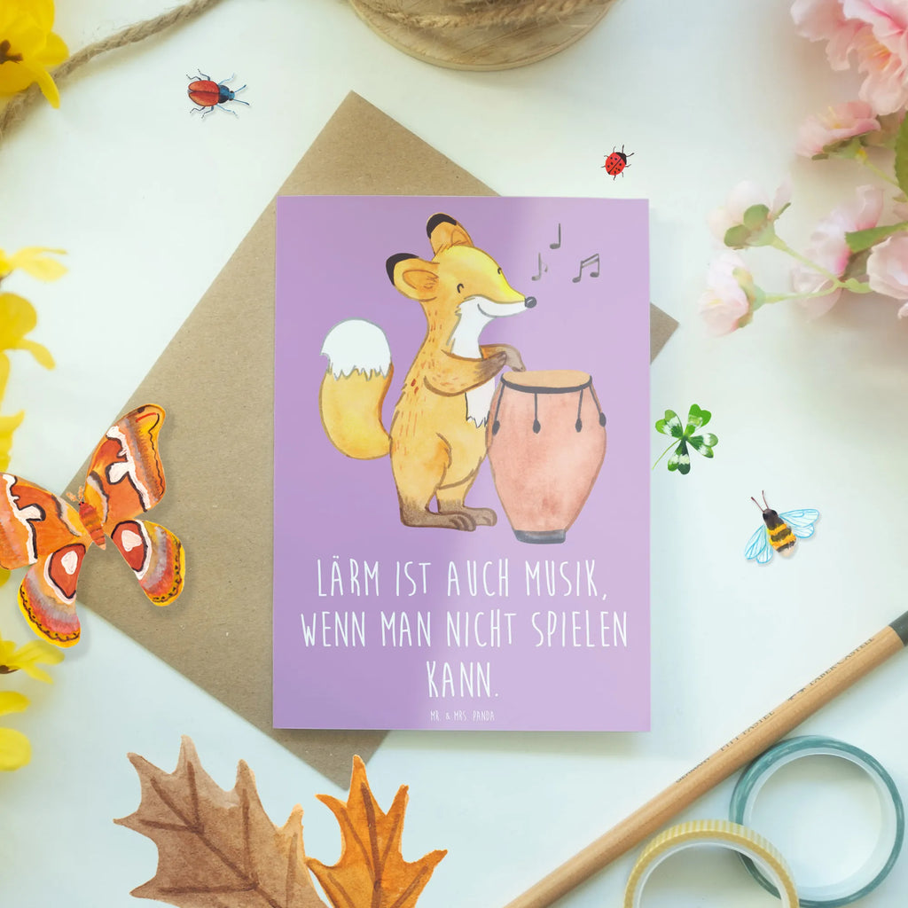 Greetings card Lärm ist auch Musik, wenn man nicht spielen kann. Glückwunschkarte, Hochzeitskarte, Ansichtskarten, Karte, Grußkarte, Klappkarte, Geburtstagskarte, Einladungskarte, Instrumente, Geschenke Musiker, Musikliebhaber