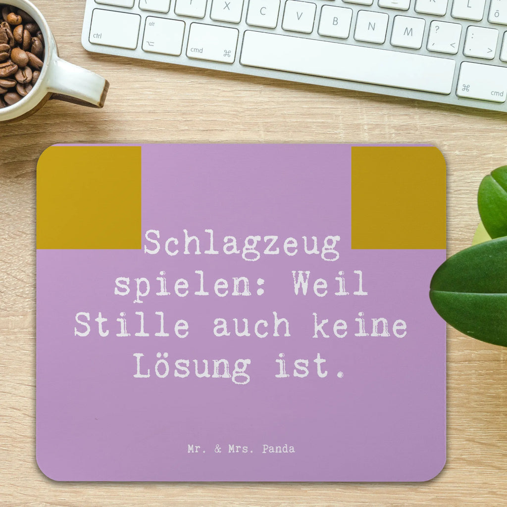 Mouse mat Saying Schlagzeug spielen: Weil Stille auch keine Lösung ist. Mauspad Büro, PC Zubehör, Computer zubehör, Büroausstattung, Designer Mauspad, Mousepad, Einzigartiges Mauspad, Arbeitszimmer, Mausunterlage, Mauspad, Instrumente, Geschenke Musiker, Musikliebhaber
