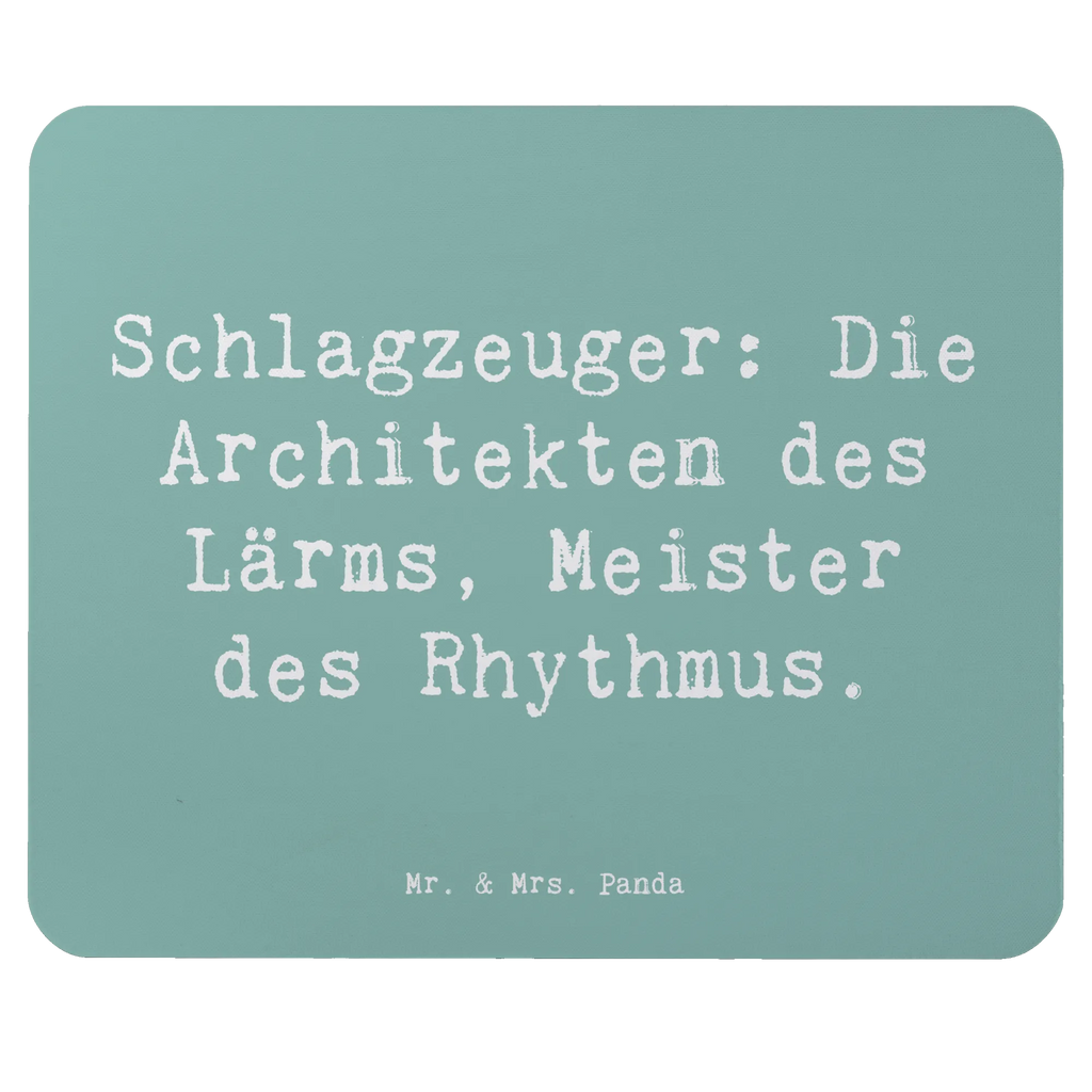 Mouse mat Saying Schlagzeuger: Die Architekten des Lärms, Meister des Rhythmus. Arbeitszimmer, Büroausstattung, Mauspad Büro, Einzigartiges Mauspad, Mousepad, Designer Mauspad, Mausunterlage, Computer zubehör, PC Zubehör, Mauspad, Instrumente, Geschenke Musiker, Musikliebhaber