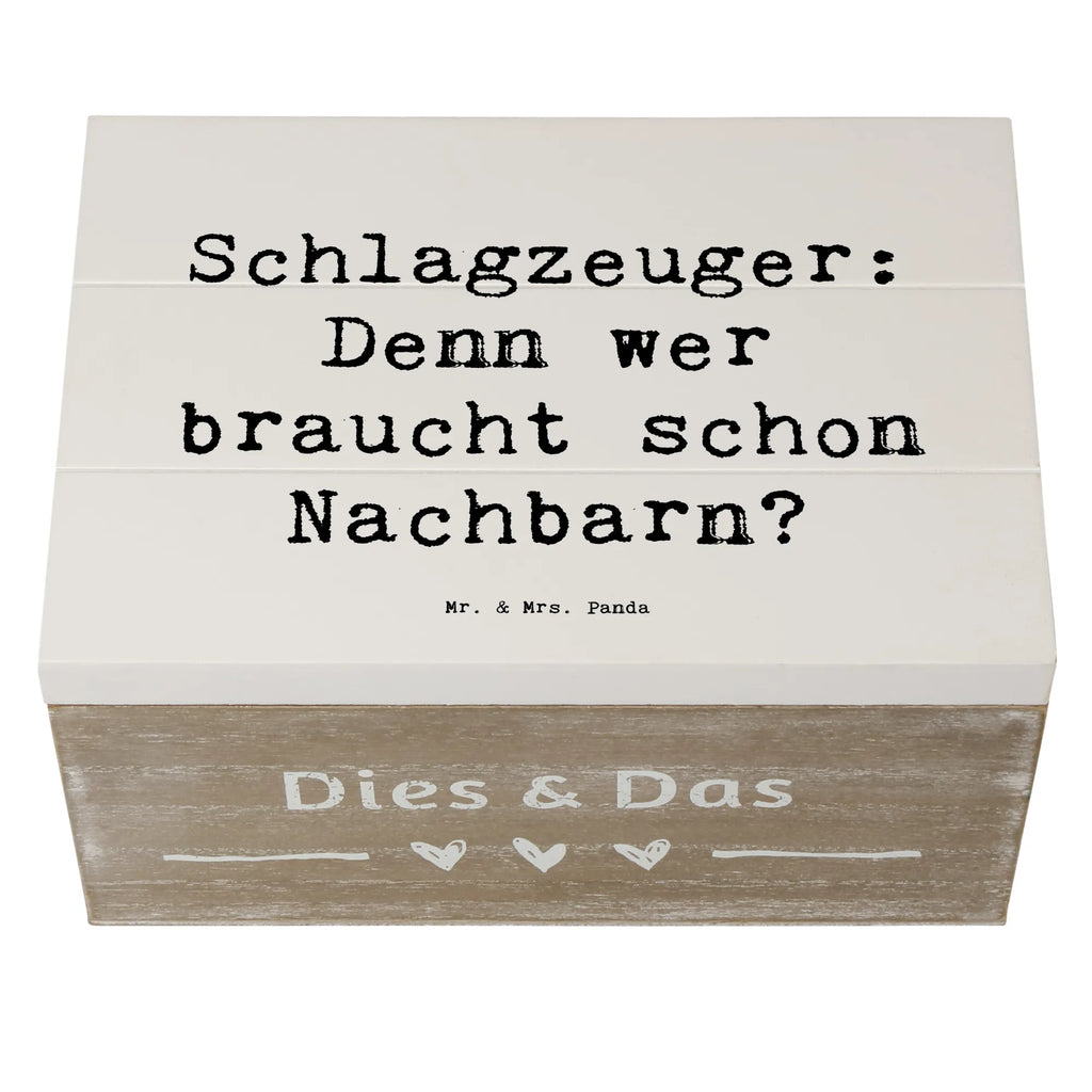 Holzkiste Spruch Schlagzeuger Spruch XXL, Erinnerungskiste, Geschenkbox, Holzkiste, Dekokiste, Schatulle, Truhe, Aufbewahrungsbox, Erinnerungsbox, Kiste, Schatzkiste, Geschenkdose, Instrumente, Geschenke Musiker, Musikliebhaber