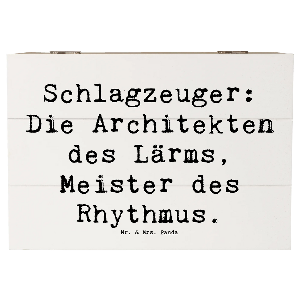 Wooden chest Saying Schlagzeuger: Die Architekten des Lärms, Meister des Rhythmus. Erinnerungsbox, Dekokiste, XXL, Schatulle, Erinnerungskiste, Geschenkdose, Aufbewahrungsbox, Holzkiste, Kiste, Geschenkbox, Schatzkiste, Truhe, Instrumente, Geschenke Musiker, Musikliebhaber