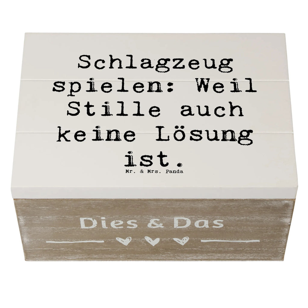 Holzkiste Spruch Schlagzeug Magie Geschenkbox, Geschenkdose, Schatzkiste, Aufbewahrungsbox, Holzkiste, Truhe, Kiste, Erinnerungskiste, XXL, Erinnerungsbox, Dekokiste, Schatulle, Instrumente, Geschenke Musiker, Musikliebhaber