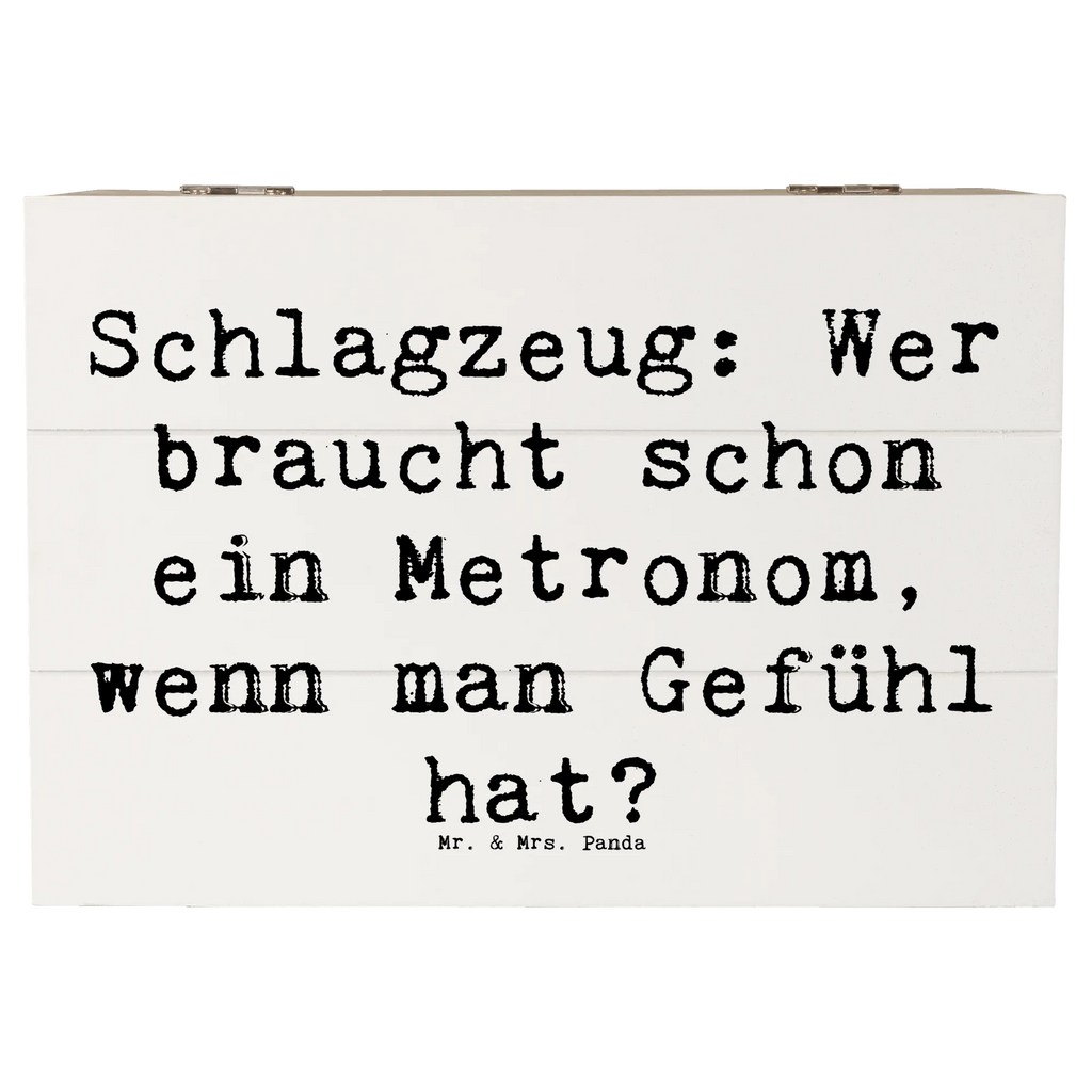 Holzkiste Spruch Schlagzeug Gefühl Schatulle, Kiste, Erinnerungsbox, Schatzkiste, Dekokiste, XXL, Geschenkdose, Aufbewahrungsbox, Erinnerungskiste, Truhe, Holzkiste, Geschenkbox, Instrumente, Geschenke Musiker, Musikliebhaber