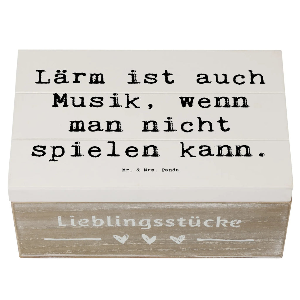 Holzkiste Spruch Schlagzeug Lärm Schatzkiste, Erinnerungsbox, Holzkiste, Schatulle, Geschenkbox, Aufbewahrungsbox, Erinnerungskiste, Geschenkdose, XXL, Kiste, Truhe, Dekokiste, Instrumente, Geschenke Musiker, Musikliebhaber