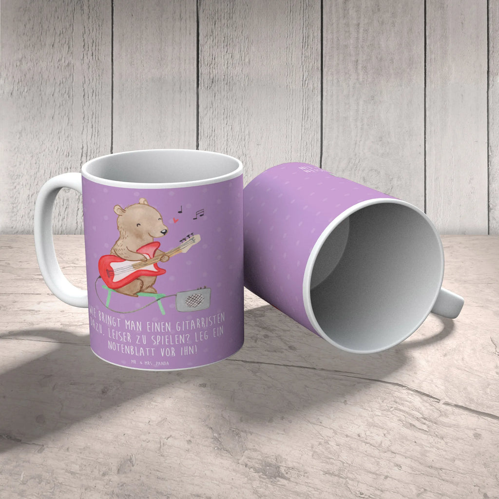 Tasse Gitarren Trick Keramiktasse, Bürotasse, Porzellantasse, Tasse mit Zitaten, Geschenktasse, Tasse, Teetasse, Tasse mit Motiven, Kaffeetasse, Instrumente, Geschenke Musiker, Musikliebhaber