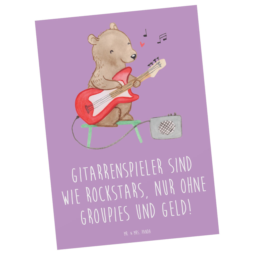 Postcard Gitarrenspieler sind wie Rockstars, nur ohne Groupies und Geld! Ansichtskarten, Karte, Einladungskarte, Geschenkkarte, Grußkarte, Geburtstagskarte, Ansichtskarte, Postkarte, Dankeskarte, Einladung Geburtstag, Einladung, Einladungskarten Geburtstag, Instrumente, Geschenke Musiker, Musikliebhaber