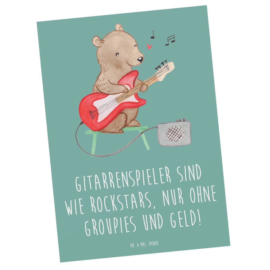 Postcard Gitarrenspieler sind wie Rockstars, nur ohne Groupies und Geld! Ansichtskarten, Karte, Einladungskarte, Geschenkkarte, Grußkarte, Geburtstagskarte, Ansichtskarte, Postkarte, Dankeskarte, Einladung Geburtstag, Einladung, Einladungskarten Geburtstag, Instrumente, Geschenke Musiker, Musikliebhaber