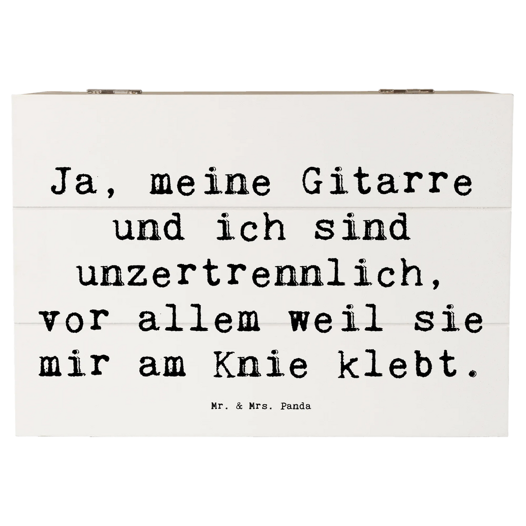 Holzkiste Spruch Gitarre Freund Geschenkdose, Kiste, Schatulle, Holzkiste, Truhe, Schatzkiste, Aufbewahrungsbox, Dekokiste, Geschenkbox, Erinnerungskiste, Erinnerungsbox, XXL, Instrumente, Geschenke Musiker, Musikliebhaber