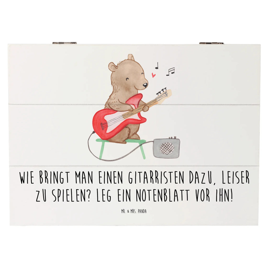 Wooden chest Wie bringt man einen Gitarristen dazu, leiser zu spielen? Leg ein Notenblatt vor ihn! Erinnerungskiste, Schatulle, Kiste, Truhe, Dekokiste, XXL, Erinnerungsbox, Schatzkiste, Geschenkdose, Geschenkbox, Holzkiste, Aufbewahrungsbox, Instrumente, Geschenke Musiker, Musikliebhaber