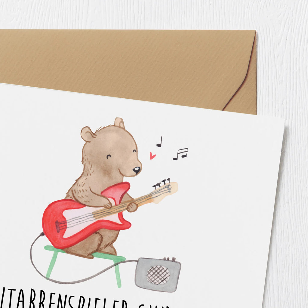 Deluxe Karte Gitarre Helden Hochwertige Klappkarte, Geburtstagskarte, Hochwertige Grußkarte, Karte, Hochzeitskarte, Einladungskarte, Klappkarte, Glückwunschkarte, Grußkarte, Instrumente, Geschenke Musiker, Musikliebhaber