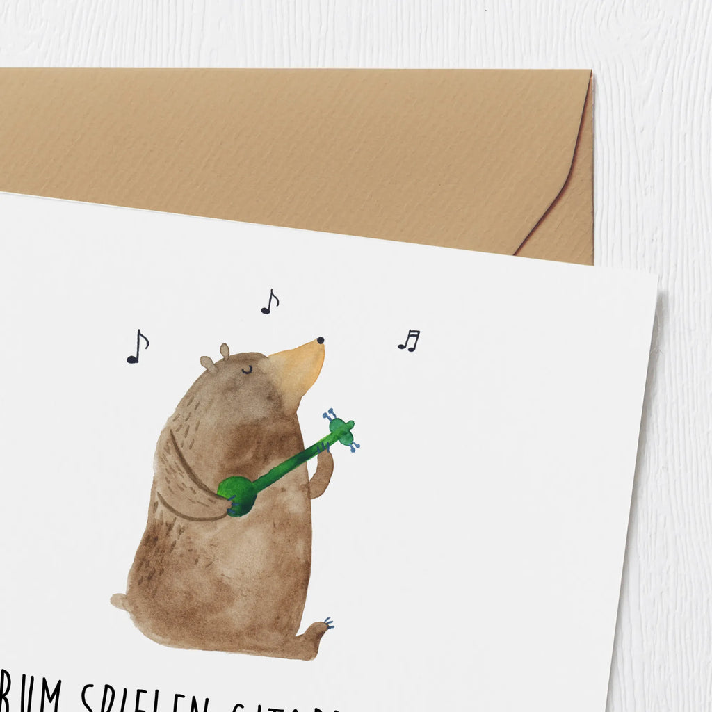 Deluxe Karte Gitarre Improvisation Grußkarte, Karte, Glückwunschkarte, Hochzeitskarte, Einladungskarte, Klappkarte, Hochwertige Klappkarte, Geburtstagskarte, Hochwertige Grußkarte, Instrumente, Geschenke Musiker, Musikliebhaber