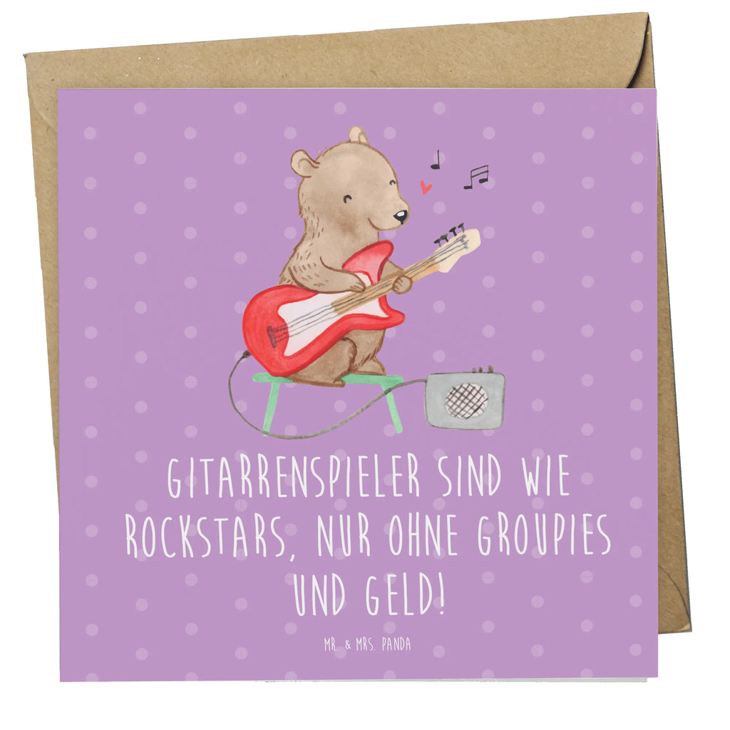 Deluxe Karte Gitarre Helden Hochwertige Klappkarte, Geburtstagskarte, Hochwertige Grußkarte, Karte, Hochzeitskarte, Einladungskarte, Klappkarte, Glückwunschkarte, Grußkarte, Instrumente, Geschenke Musiker, Musikliebhaber