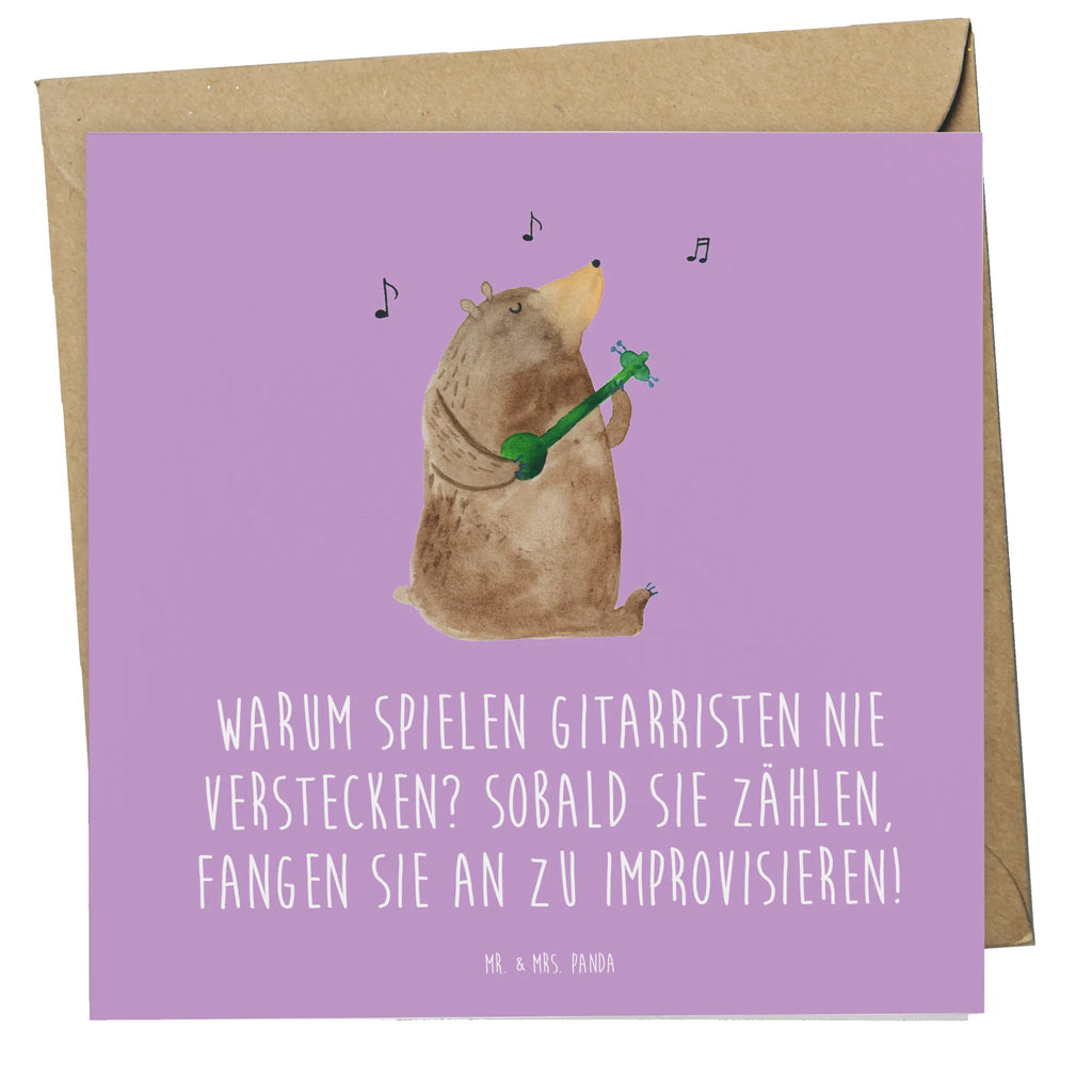 Deluxe Karte Gitarre Improvisation Grußkarte, Karte, Glückwunschkarte, Hochzeitskarte, Einladungskarte, Klappkarte, Hochwertige Klappkarte, Geburtstagskarte, Hochwertige Grußkarte, Instrumente, Geschenke Musiker, Musikliebhaber
