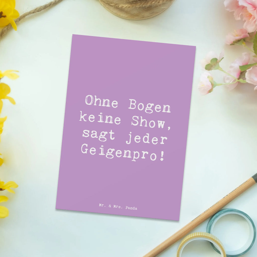 Postkarte Spruch Geige Bogen Geschenkkarte, Ansichtskarte, Karte, Geburtstagskarte, Einladung Geburtstag, Postkarte, Einladungskarte, Dankeskarte, Einladungskarten Geburtstag, Ansichtskarten, Grußkarte, Einladung, Instrumente, Geschenke Musiker, Musikliebhaber
