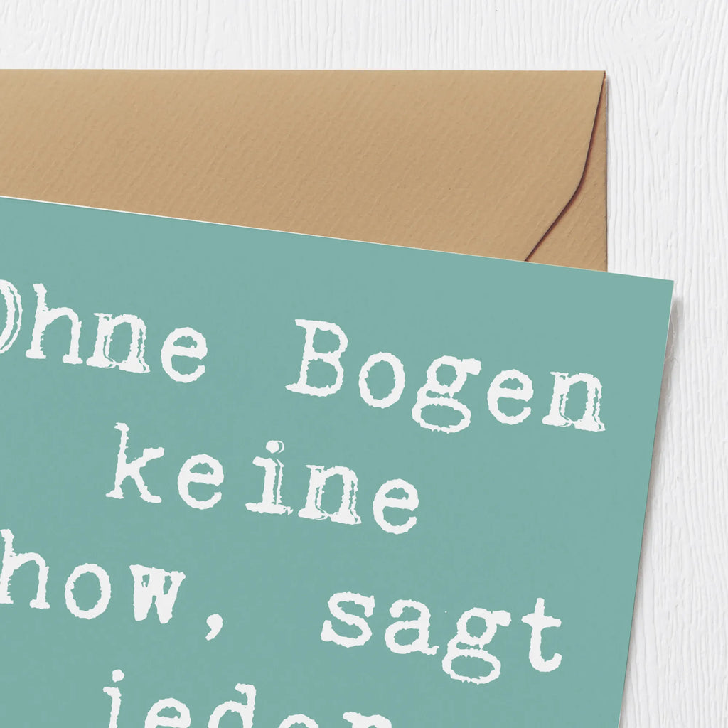Deluxe Karte Spruch Geige Bogen Geburtstagskarte, Karte, Glückwunschkarte, Hochzeitskarte, Klappkarte, Grußkarte, Hochwertige Klappkarte, Einladungskarte, Hochwertige Grußkarte, Instrumente, Geschenke Musiker, Musikliebhaber