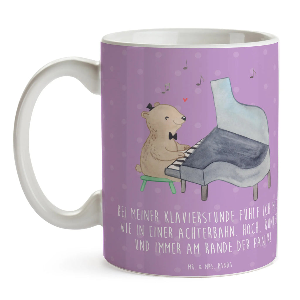 Tasse Klavier Achterbahn Kaffeetasse, Tasse mit Zitaten, Porzellantasse, Bürotasse, Geschenktasse, Teetasse, Keramiktasse, Tasse mit Motiven, Tasse, Instrumente, Geschenke Musiker, Musikliebhaber