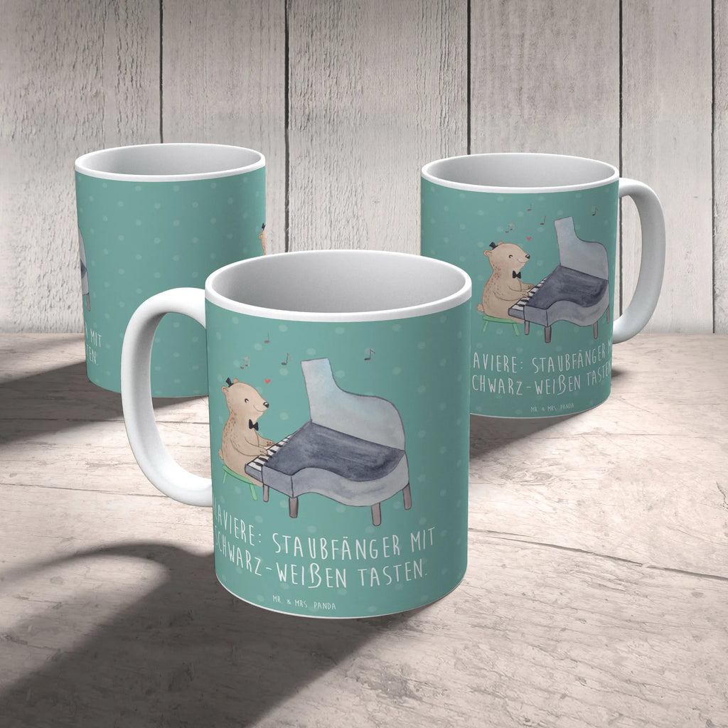 Tasse Klavier Staubfänger Geschenktasse, Kaffeetasse, Tasse mit Zitaten, Tasse, Keramiktasse, Tasse mit Motiven, Teetasse, Bürotasse, Porzellantasse, Instrumente, Geschenke Musiker, Musikliebhaber