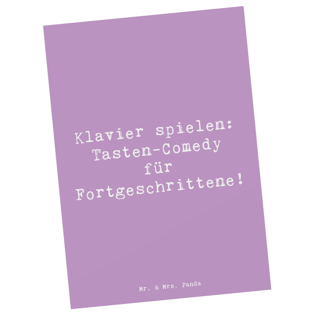 Postcard Saying Klavier spielen: Tasten-Comedy für Fortgeschrittene! Einladungskarten Geburtstag, Ansichtskarten, Karte, Geschenkkarte, Grußkarte, Geburtstagskarte, Dankeskarte, Einladung, Postkarte, Einladung Geburtstag, Einladungskarte, Ansichtskarte, Instrumente, Geschenke Musiker, Musikliebhaber
