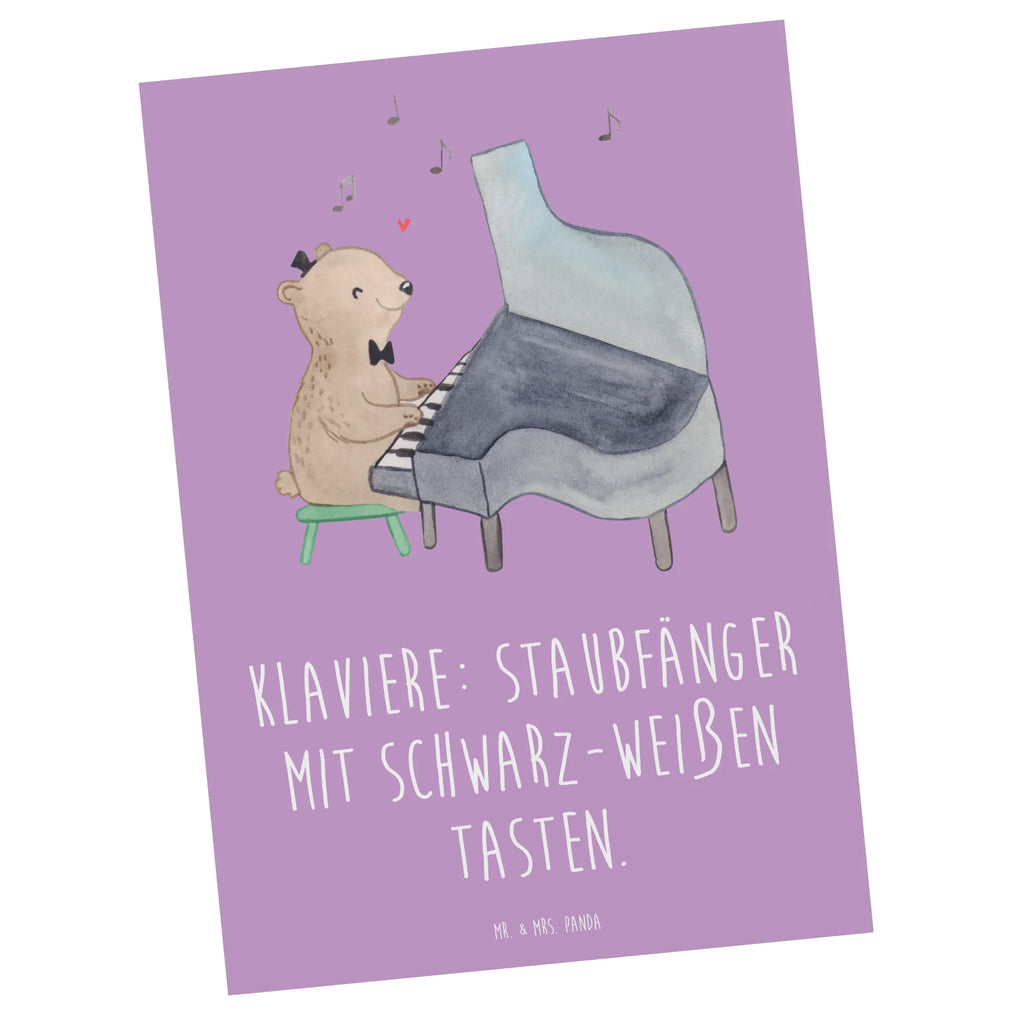 Postcard Klaviere: Staubfänger mit schwarz-weißen Tasten. Karte, Geburtstagskarte, Grußkarte, Postkarte, Ansichtskarten, Ansichtskarte, Einladungskarte, Einladungskarten Geburtstag, Geschenkkarte, Einladung, Dankeskarte, Einladung Geburtstag, Instrumente, Geschenke Musiker, Musikliebhaber