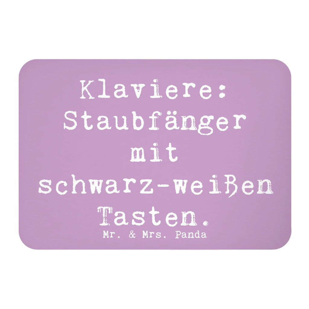Magnet Saying Klaviere: Staubfänger mit schwarz-weißen Tasten. Kühlschrankmagnet, Souvenir Magnet, Pinnwandmagnet, Motivmagnete, Whiteboard Magnet, Kühlschrank Dekoration, Notiz Magnet, Dekomagnet, Instrumente, Geschenke Musiker, Musikliebhaber