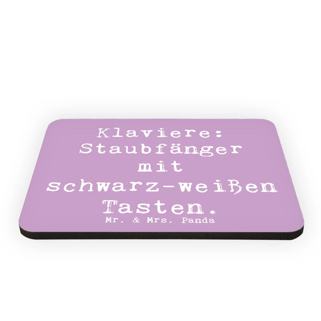 Magnet Saying Klaviere: Staubfänger mit schwarz-weißen Tasten. Kühlschrankmagnet, Souvenir Magnet, Pinnwandmagnet, Motivmagnete, Whiteboard Magnet, Kühlschrank Dekoration, Notiz Magnet, Dekomagnet, Instrumente, Geschenke Musiker, Musikliebhaber