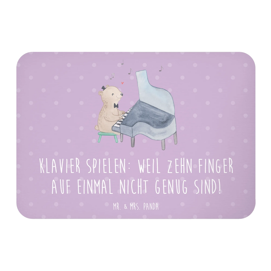Magnet Klavier spielen: Weil zehn Finger auf einmal nicht genug sind! Souvenir Magnet, Pinnwandmagnet, Motivmagnete, Whiteboard Magnet, Kühlschrankmagnet, Notiz Magnet, Dekomagnet, Kühlschrank Dekoration, Instrumente, Geschenke Musiker, Musikliebhaber