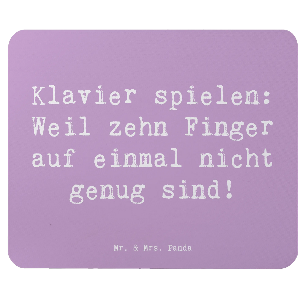 Mouse mat Saying Klavier spielen: Weil zehn Finger auf einmal nicht genug sind! Mauspad, Büroausstattung, Mauspad Büro, PC Zubehör, Arbeitszimmer, Mausunterlage, Designer Mauspad, Mousepad, Computer zubehör, Einzigartiges Mauspad, Instrumente, Geschenke Musiker, Musikliebhaber