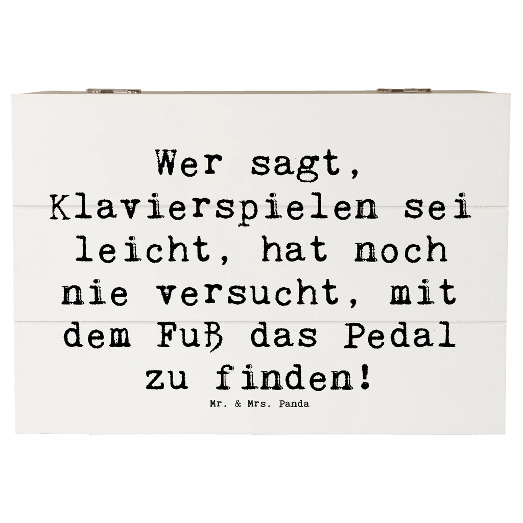 Holzkiste Spruch Klavier Herausforderung Dekokiste, Aufbewahrungsbox, Erinnerungsbox, Holzkiste, Geschenkbox, Schatzkiste, Kiste, XXL, Schatulle, Geschenkdose, Truhe, Erinnerungskiste, Instrumente, Geschenke Musiker, Musikliebhaber
