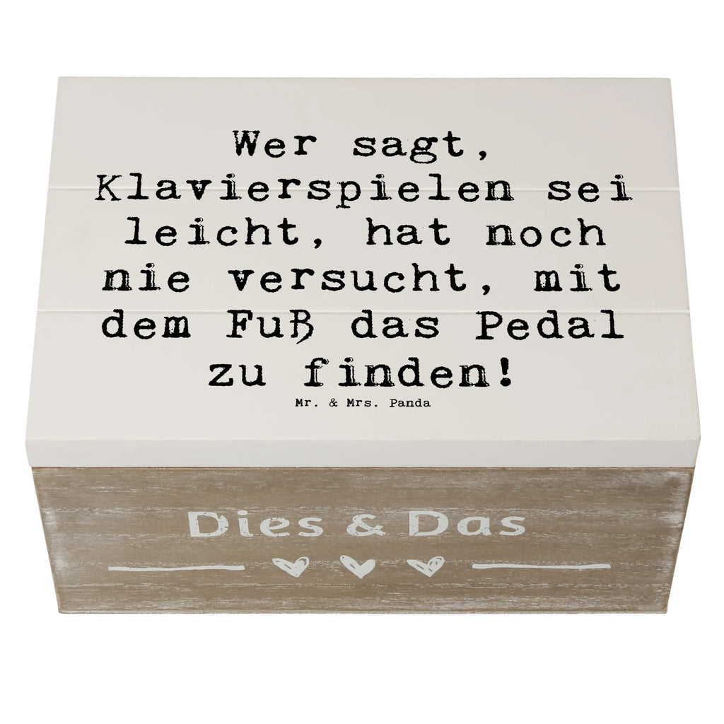 Holzkiste Spruch Klavier Herausforderung Dekokiste, Aufbewahrungsbox, Erinnerungsbox, Holzkiste, Geschenkbox, Schatzkiste, Kiste, XXL, Schatulle, Geschenkdose, Truhe, Erinnerungskiste, Instrumente, Geschenke Musiker, Musikliebhaber
