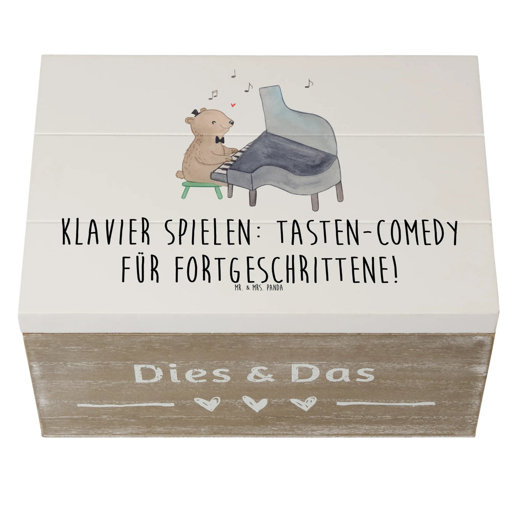 Holzkiste Klavier Tasten Schatulle, XXL, Geschenkdose, Kiste, Dekokiste, Schatzkiste, Geschenkbox, Erinnerungskiste, Aufbewahrungsbox, Truhe, Erinnerungsbox, Holzkiste, Instrumente, Geschenke Musiker, Musikliebhaber