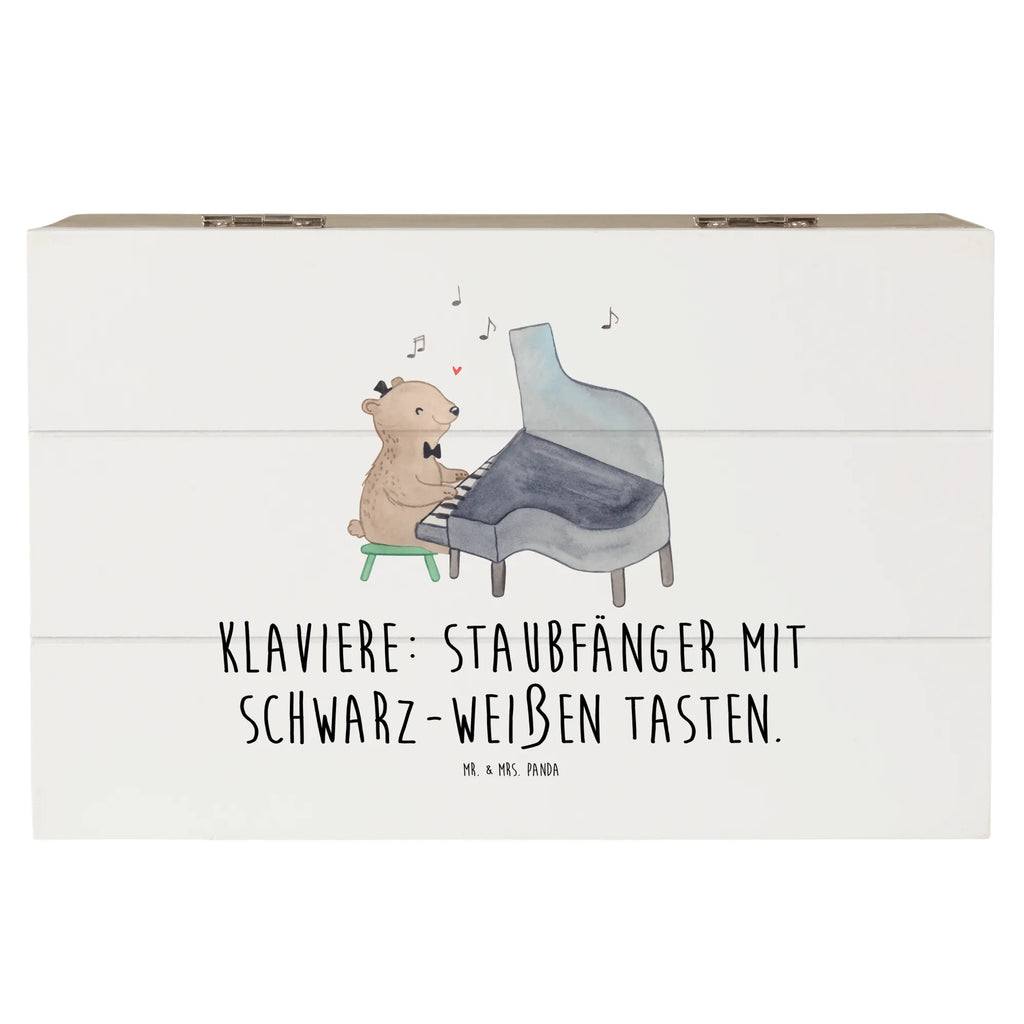 Holzkiste Klavier Staubfänger Dekokiste, Erinnerungskiste, Schatzkiste, Schatulle, XXL, Aufbewahrungsbox, Holzkiste, Geschenkbox, Kiste, Geschenkdose, Truhe, Erinnerungsbox, Instrumente, Geschenke Musiker, Musikliebhaber