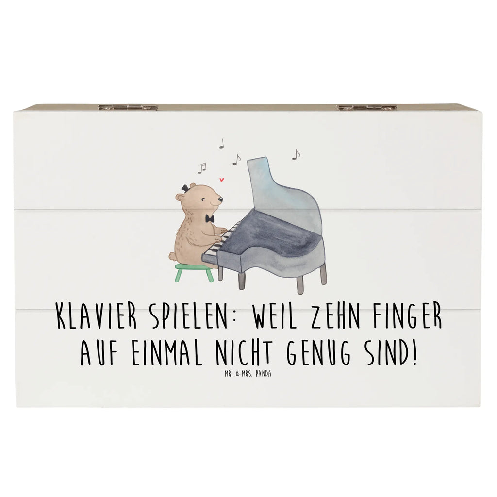 Holzkiste Klavier Magie Schatulle, Erinnerungskiste, Truhe, Kiste, Geschenkbox, Geschenkdose, Dekokiste, Schatzkiste, XXL, Holzkiste, Aufbewahrungsbox, Erinnerungsbox, Instrumente, Geschenke Musiker, Musikliebhaber